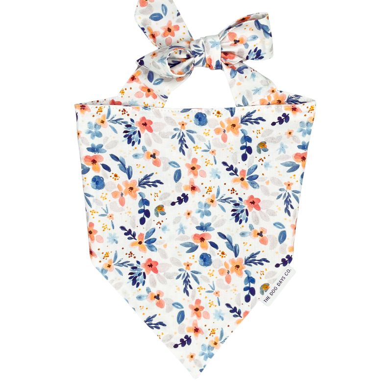 Springtime Blooms Tie-Up Bandana