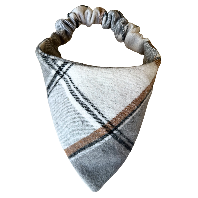 Luxe Timber Frost Scrunchie Bandana
