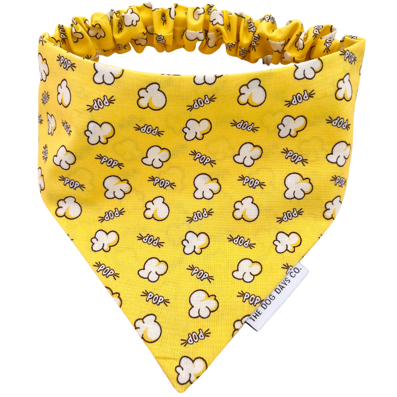 Popcorn Scrunchie Bandana