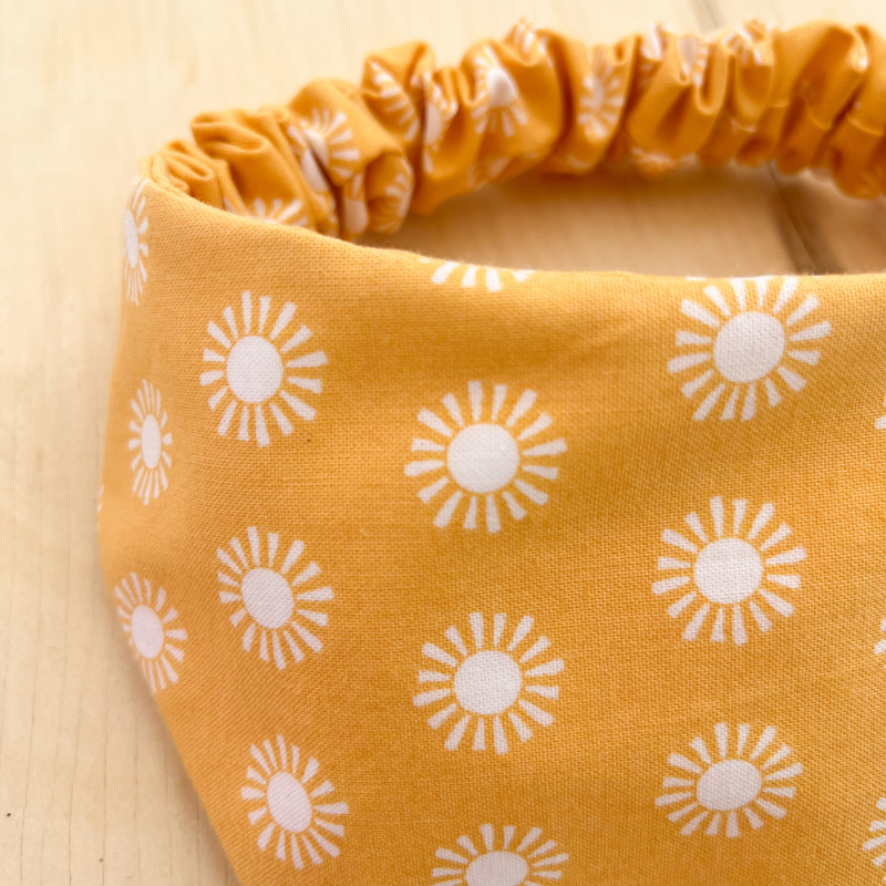 Sunshine Scrunchie Bandana