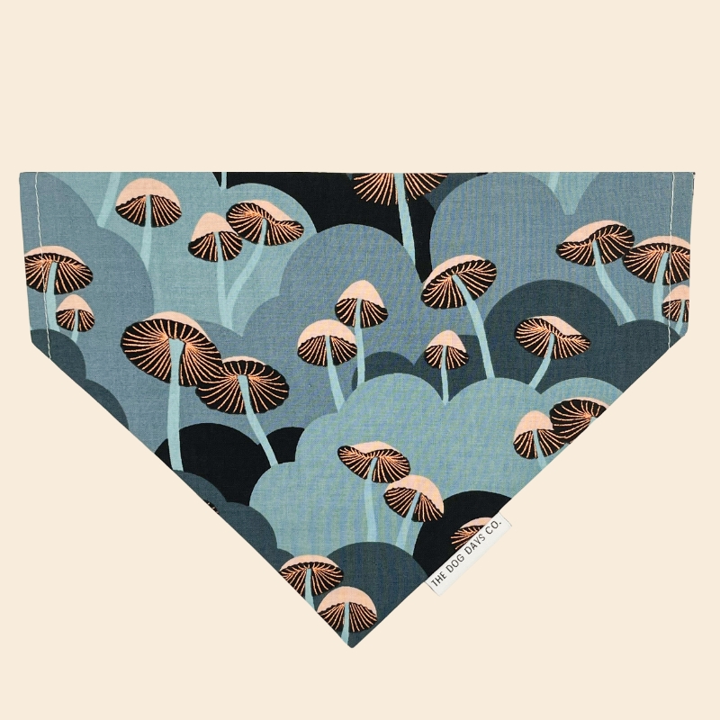 Copper Mushrooms Slip-on Bandana