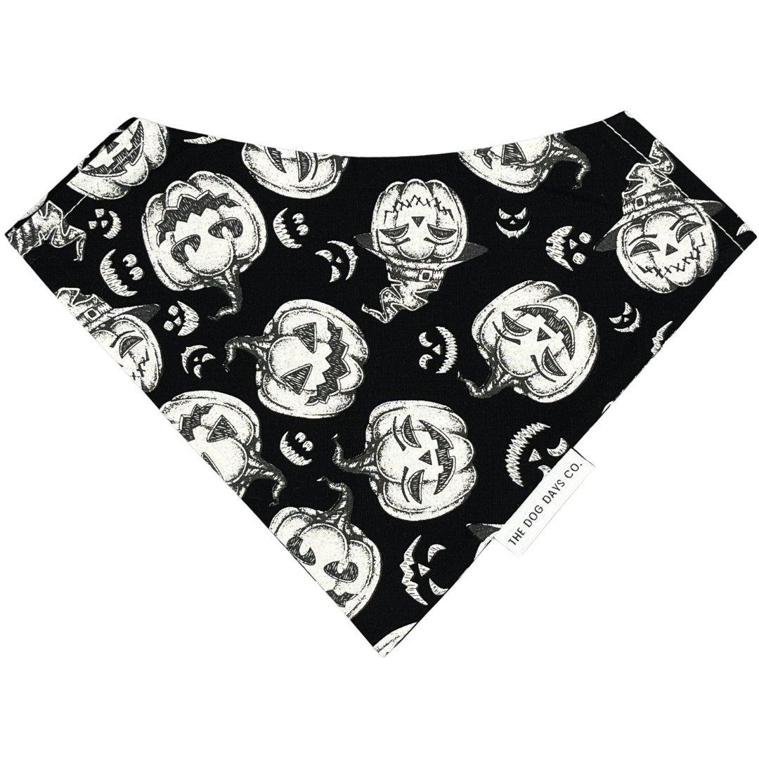 Glow in the Dark Jack-O-lanterns Bandana
