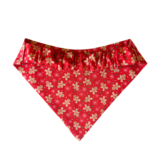 Little Gingerbread Scrunchie Bandana