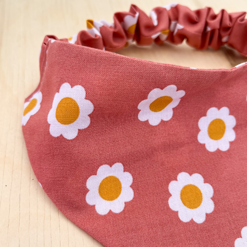 Daisy Daze Scrunchie Bandana