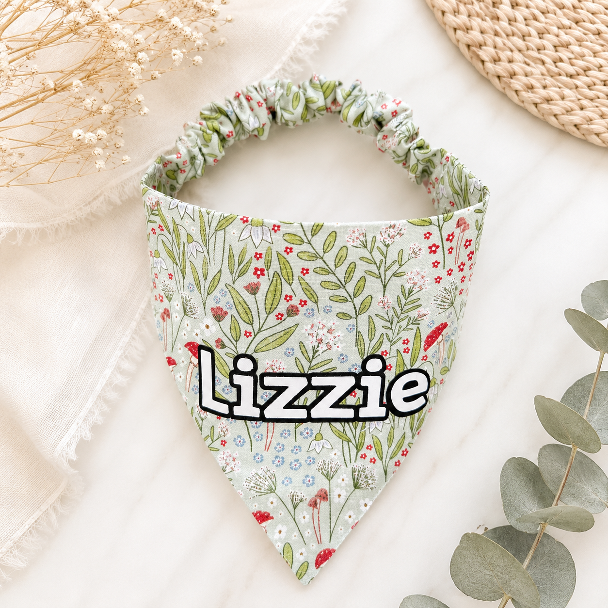 Woodland Wander Scrunchie Bandana
