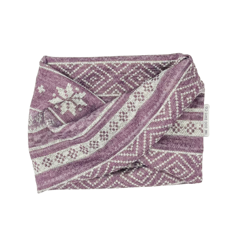 Purple Icelandic Pup Scarf