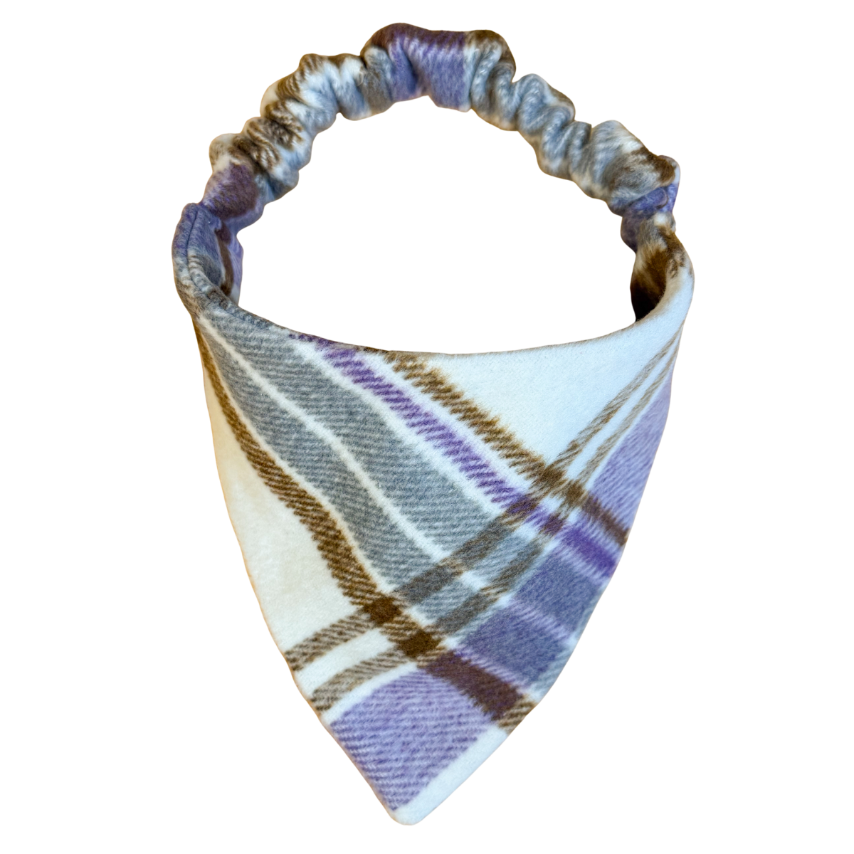 Luxe Lavender Latte Scrunchie Bandana