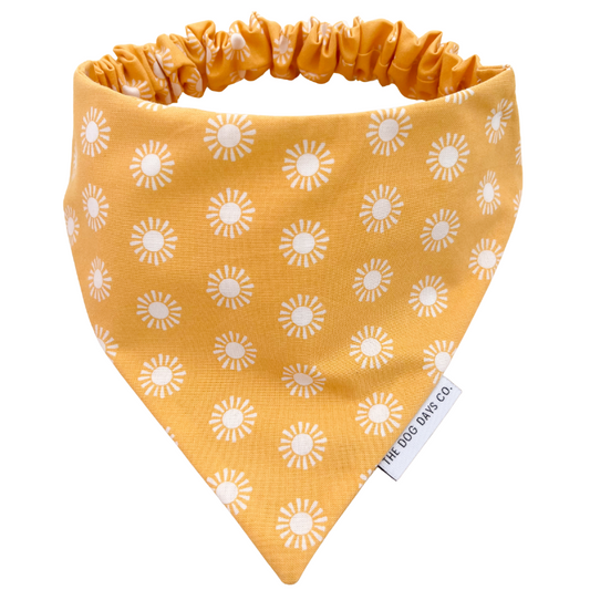 Sunshine Scrunchie Bandana
