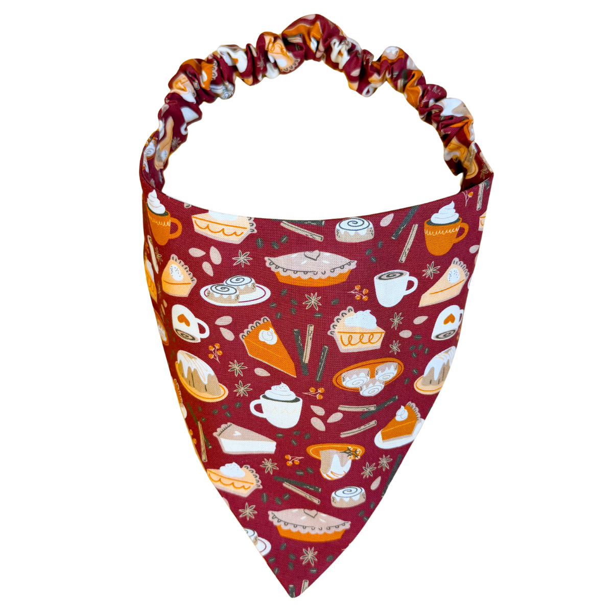 Pumpkin Pie Scrunchie Bandana