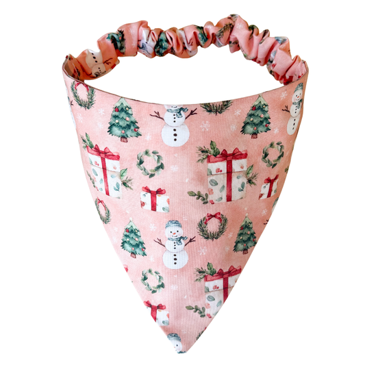 Sugarplum Wishes Scrunchie Bandana