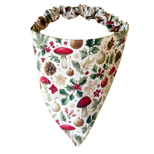 Winter Forage Scrunchie Bandana