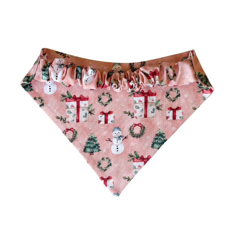 Sugarplum Wishes Scrunchie Bandana