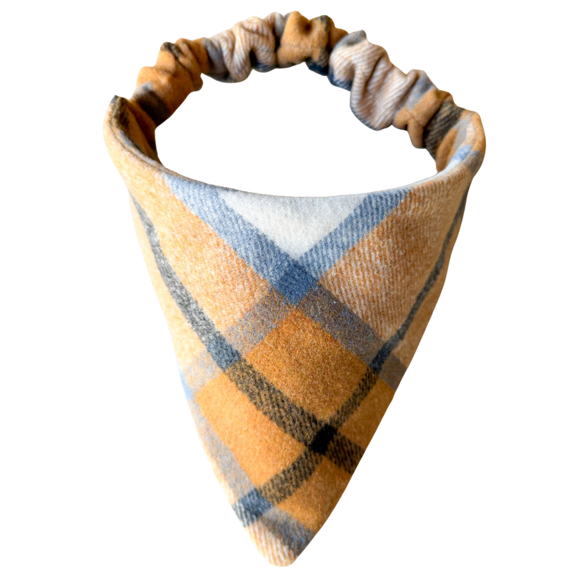 Luxe Butterscotch Scrunchie Bandana