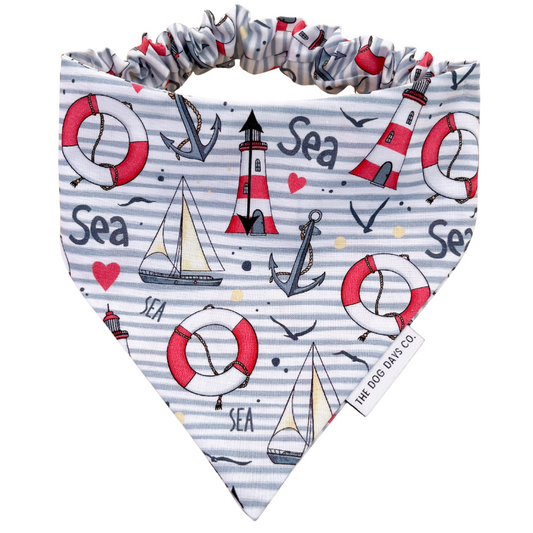 Seaside Scrunchie Bandana