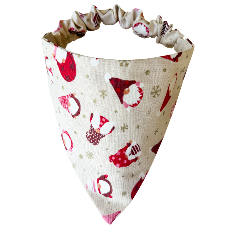 Gnome Sweet Gnome Scrunchie Bandana