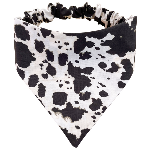 Cow Scrunchie Bandana