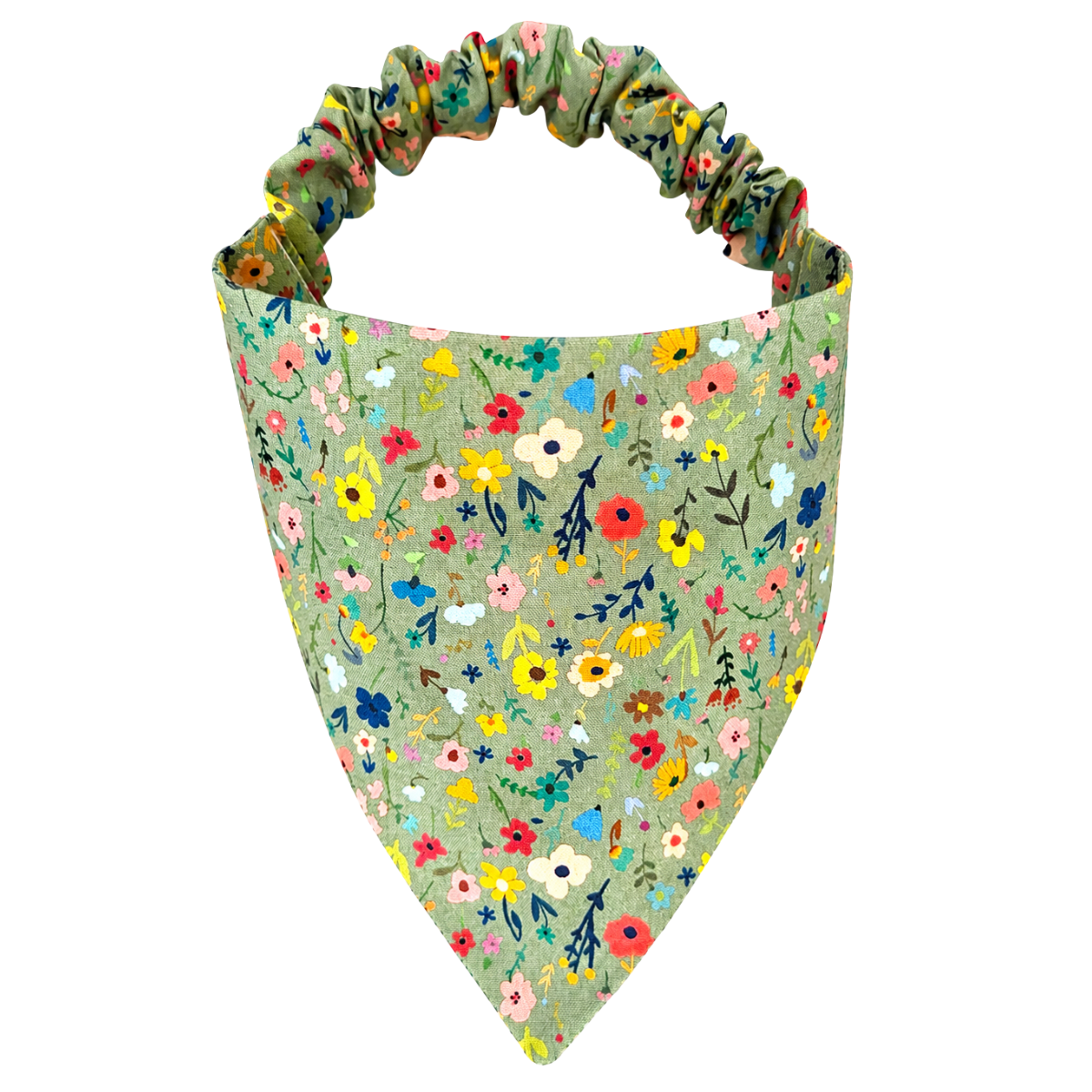 Wildflower Fields Scrunchie Bandana