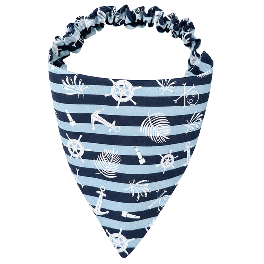 Sail Away Scrunchie Bandana