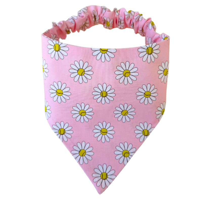 Fetching Daisies Scrunchie Bandana