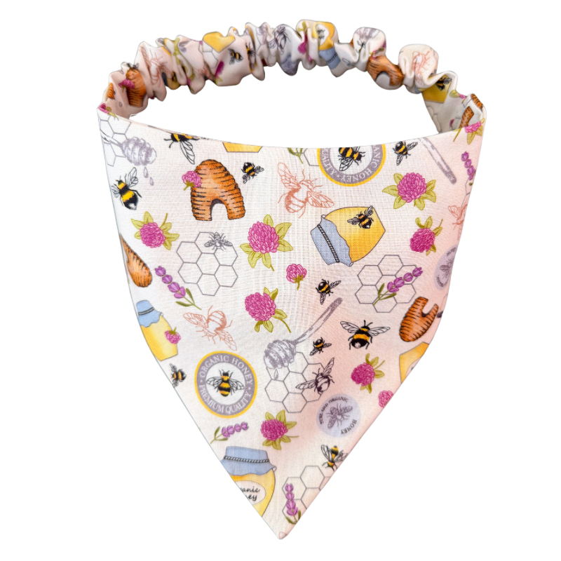 Honey Pot Scrunchie Bandana
