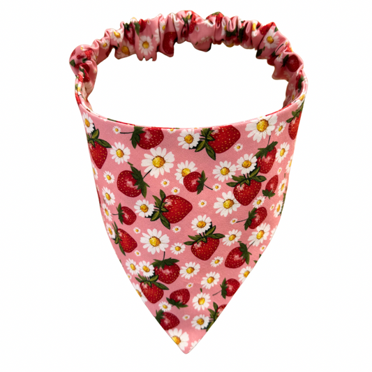 Strawberry Shortcake Scrunchie Bandana