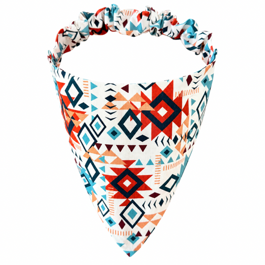 Mountain Mosaic Scrunchie Bandana