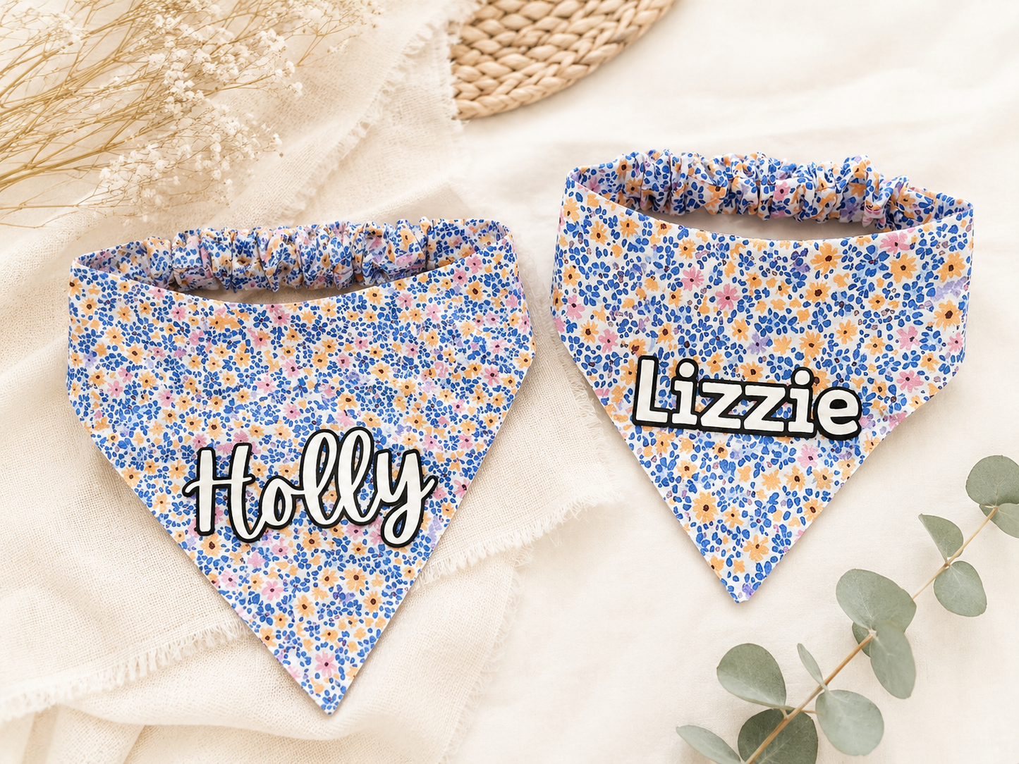 Posy Patch Scrunchie Bandana