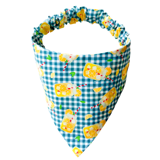 Lemonade Lovin’ Scrunchie Bandana